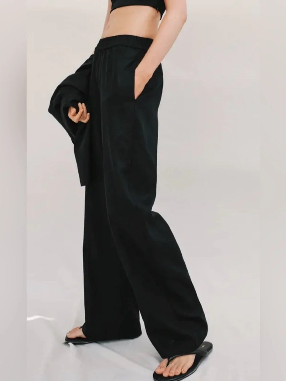 Zara Linen-Blend Relaxed Pants, NWT ($49.90)!